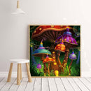 Mushroom House 5D DIY Diamond Painting Kits Full Square Drill Wall Decor Gifts