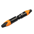 1 Pair XLR 3Pin Male Female DIY Audio Cable Connectors Solder Plug (Orange)