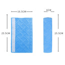 2pcs Car Seat Belt Cover Non Slip Fluffy Safety Belt Shoulder Pad (Blue) Newly