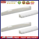 4pcs Guitar Nut Bone Bridge Saddle 6 String Acoustic Guitar Musical Instrum