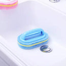 Washing Ceramic Tile Bathtub Cleaner Cleaning Brush Handheld Sponge Plastic