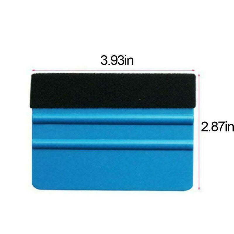 Car Film Tool Scraper Square Scraper With Flannel Scraper P9J9