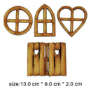 1Set Sweet Home Hanging Hollow Plywood Wooden Plaques Shabby Door Sign L3H8 Q8J1