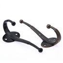 2pcs Metal Hangers Wall Hook Handle Stainless Steel Handle Drawer Handle Hook
