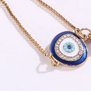 Alloy Evil Eye Anti-fade Bangle Bracelet Adjustable Bracelet Women Jewelry
