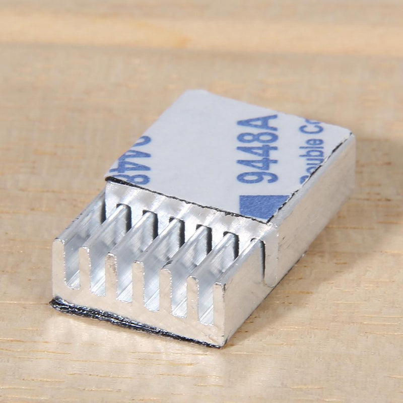 30 x Aluminum Heatsink Cooler Adhesive Kit for Cooling Raspberry Pi Newly