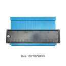 Plastic Profile Copy Gauge Contour Duplicator Standard Marking Tools (Blue)