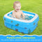 Square Basin Bathtub Inflatable Swimming Pool Infants Outdoors Sports Play To