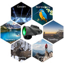 80x100 Binoculars BAK4 Prism Portable Camping Tripod Telescope for Camping Newly