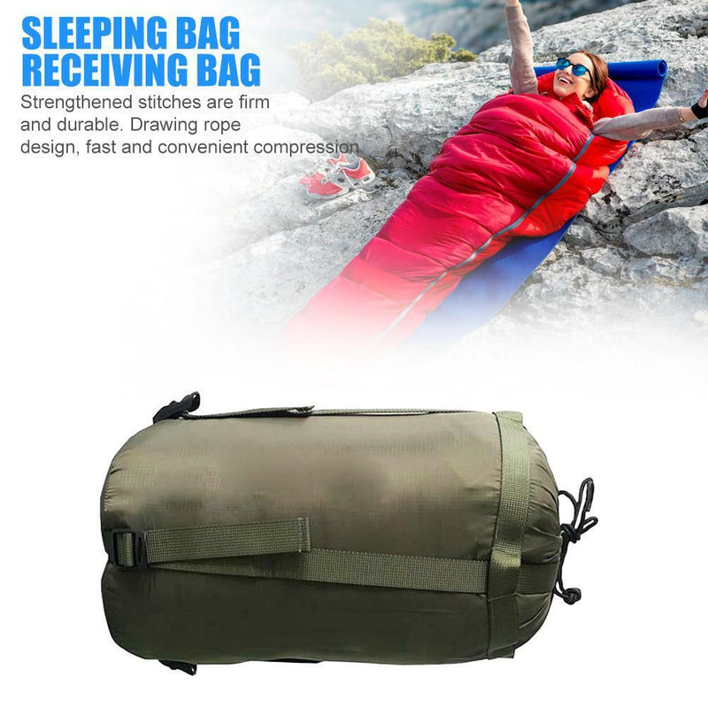 Waterproof Compression Stuff Sack Outdoor Hiking Camping Sleeping Bag Storage UK