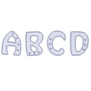 26pcs/Set Metal Letters Cutting Dies DIY Scrapbook Embossing Stencils Decor