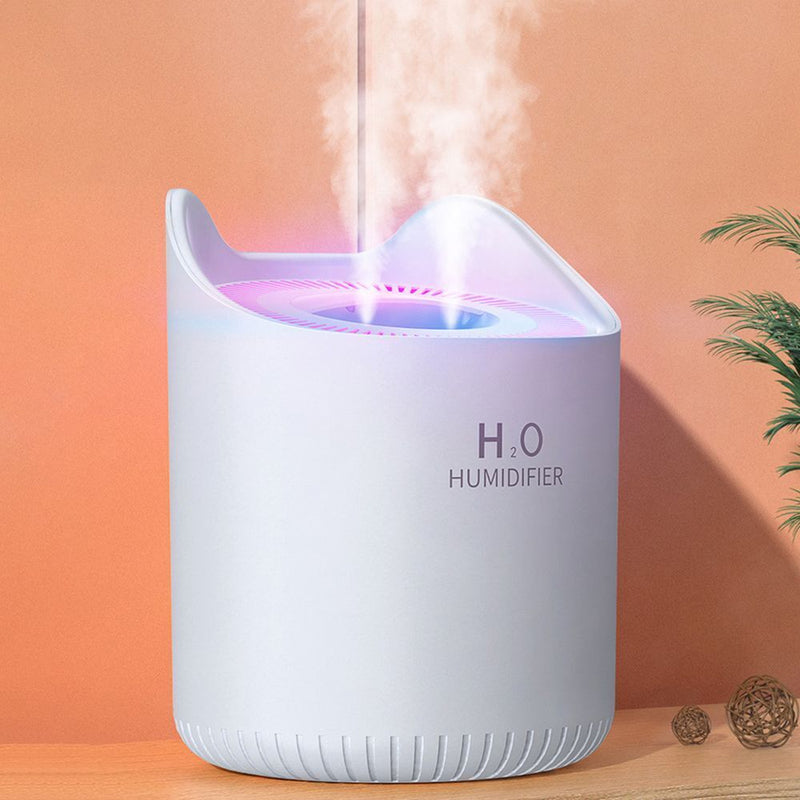 Aroma Diffuser Heavy Fog Mist Maker Double Nozzle Air Humidifier Aromatherapy