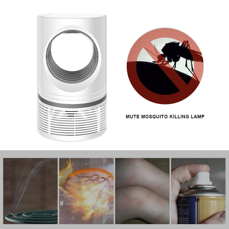 LED Mosquito Killer Lamp Photocatalysis USB Insect Trap Light Bug Zapper Newly