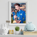 #A 5D DIY Diamond Drawing Kai Havertz Kits Full Round Drill Wall Rhinestone Deco