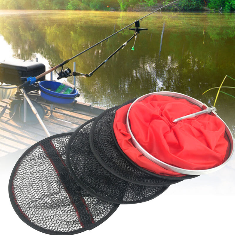 Aluminum Fishing Net Cage Foldable Floating Wire Fish Basket (30cmx2m) Newly