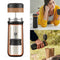 with Filter Self-Lock Espresso Coffee Tea Maker 320ML French Press Coffee Maker
