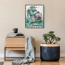 Painting By Numbers Flower DIY Oil Coloring Pictures Living Room Home Wall Art