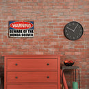 Warning Sheet Metal Drawing Metal Painting Tin Wall Home Poster Bedroom Sign