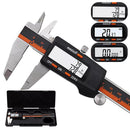 Stainless Steel Vernier Caliper LCD Digital Display Caliper Fraction MM Inch