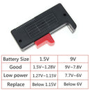 BT168D Smart LCD Digital Batteries Tester Electronic Measure Checker for 9V
