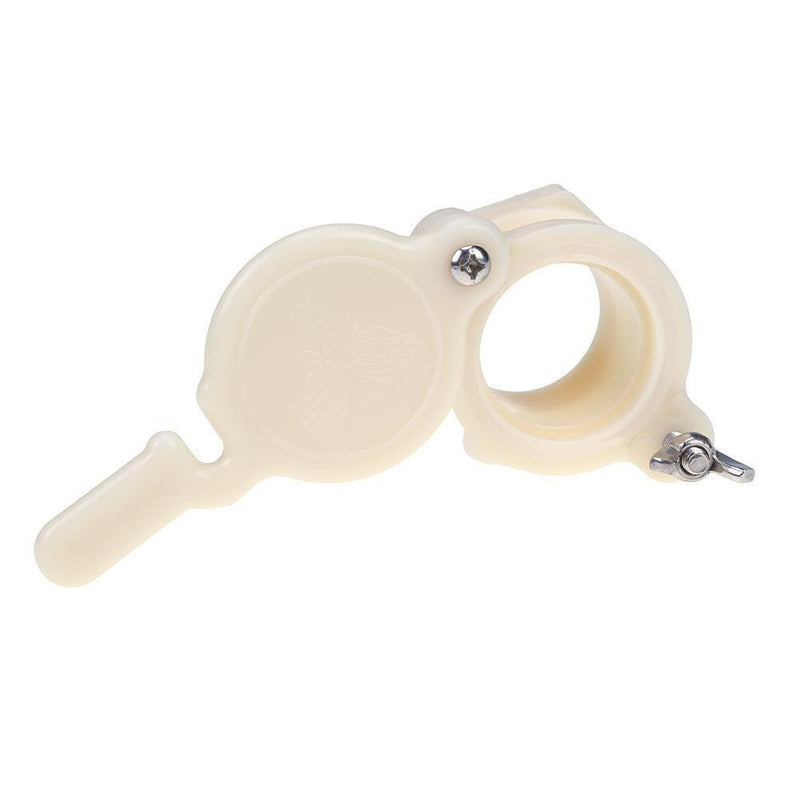 Plastic Honey Gate Valve Honey Extractor Honey Tap Beekeeping Tool(White)