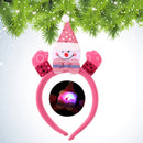 Cartoon Christmas Headband Hair Band Performance Accessories (Snowman)