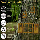 1Set Sweet Home Hanging Hollow Plywood Wooden Plaques Shabby Door Sign L3H8 Q8J1