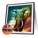 5D DIY Full Drill Diamond Painting Elephant Cross Stitch Embroidery Kit