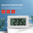 Thermometer LCD Temperature Meter Refrigerator Aquarium Monitor (White) Newly