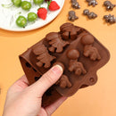 Candy Handmade Dinosaurs Mould Silicone Chocolate Mold Ice Tray Cake Making
