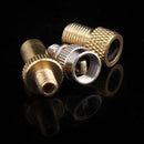 Bike Bicycle Presta to Schrader Valve Adapters+ Presta Valve Extension Newly