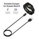 1m USB Charging Cable Cord Cradle Dock for Huawei Band 6/Watch Fit (Black) Newly