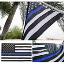 Lives Matter American Law Enforcement Police USA US Flag Thin Blue Line Flag