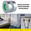 25m Tear-resistant Aluminum Foil Tape Mirror Surface Double Conductive Adhesi