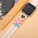 Cute Strap Decoration Pendent Watchband Decorative Charm Silicone Bracelet