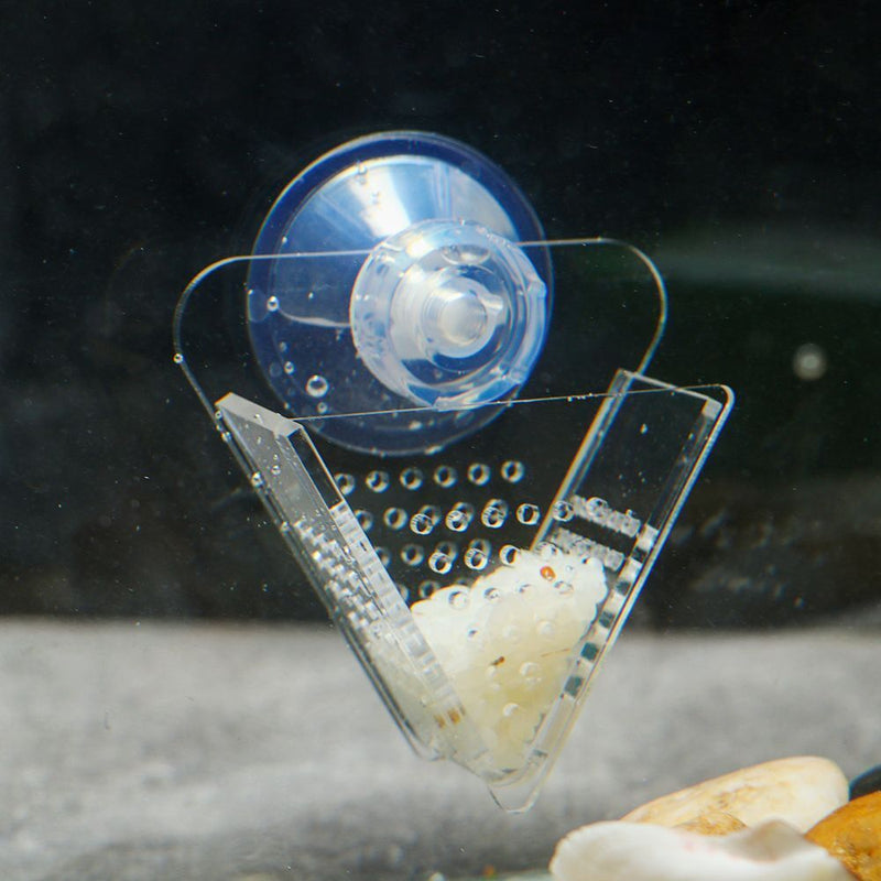 V-Shape Feeding Tool Red Worm Feeder Automatic Fish Feeder Aquarium Accessories