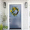 Ukrainian Sunflower Wreath Artificial Flowers Wreaths Front Spring Garland S8M5