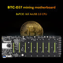BTC-D37 Mining Motherboard Expandable 8 PCIE 16X USB2.0 DDR3 SODIMM Slot