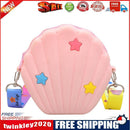 Cartoons Shell Shoulder Bags Small Women Girls Crossbody Handbag (Pink)