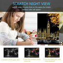Decorative Painting Scratch Painting Drawing Paper World Sightseeing Pictures