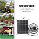 10W 5V Solar Exhaust Fan Air Extractor Mini Solar Panel Powered Ventilator Fan