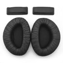 2pcs PU Momery Foam Earpads + Headband for Sennheiser RS160 RS170 RS180 Headset
