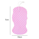 Bath Soft Sponge Body Exfoliating Dead Skin Massager Cleaning Brush (Pink) Newly