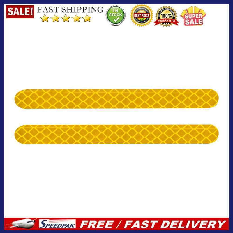 Rearview Mirror Reflective Stickers Car Auto Exterior Tape Security Warn Stri
