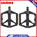 PROMEND Mountain Bike Aluminum Alloy Pedals with Reflector Footpegs Cycling Part