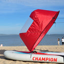 Foldable Kayak Boat Wind Sail Surfing Kayak Downwind Wind Paddle (Red) Newly