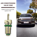 10pcs/lot R134a A/C Valve Cores Car Auto Air Conditioning Valve Cores Green
