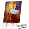 Ballet Girl Oil Paint By Numbers Kits Canvas DIY Hand Painted Wall Picture
