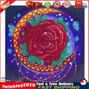5D Diamond Painting Cartoon Flower Partial Special Shape Drill DIY (AK032) Newly
