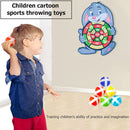Shooting Sucker Ball Target Dartboard Toys Kit with Hook Balls (Bunny) Newly